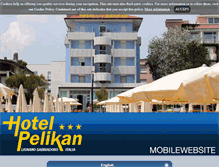 Tablet Screenshot of hotelpelikan.it